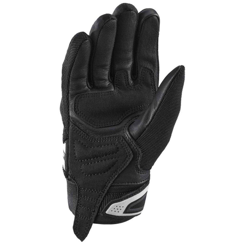 Mănuși moto Ixon MIG 2 LS, femei, textil/piele, roadster, vară - negru/alb; degete tactile [2]