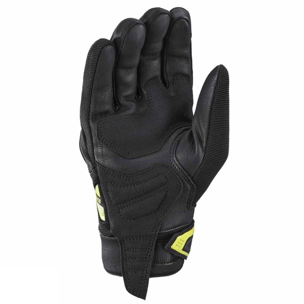 Mănuși moto Ixon MIG 2 MS, bărbați, textil/piele, roadster, vară - negru/galben; degete tactile [2]