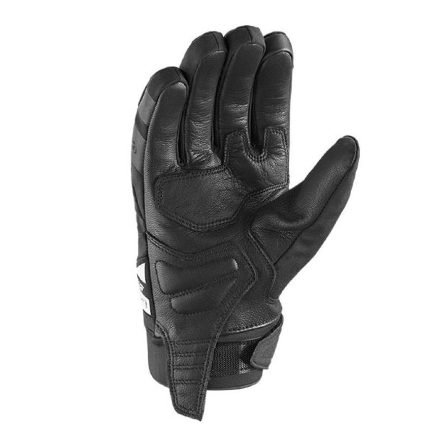 Mănuși moto Ixon MIG 2 WP MS, bărbați, textil/piele, roadster - negru/alb; degete tactile; impermeabile [2]