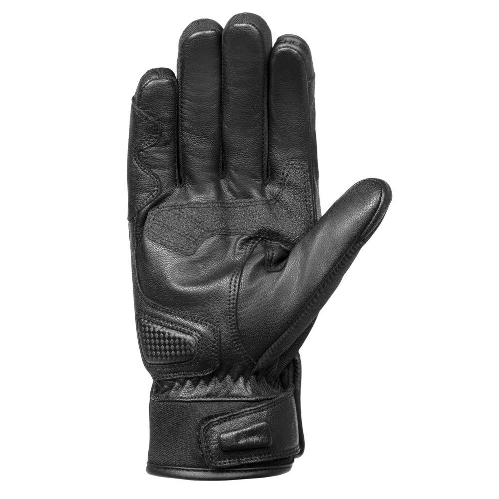 Mănuși moto Ixon MS Rage MS, bărbați, textil/piele, roadster - negru/alb; degete tactile; impermeabile [2]