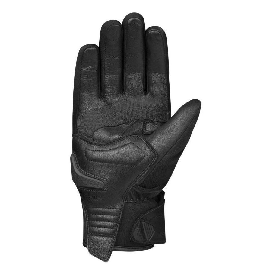 Mănuși moto Ixon Pro Hawker MS, bărbați, piele, roadster, iarnă - negru; degete tactile (100% impermeabile + protecție termica) [2]