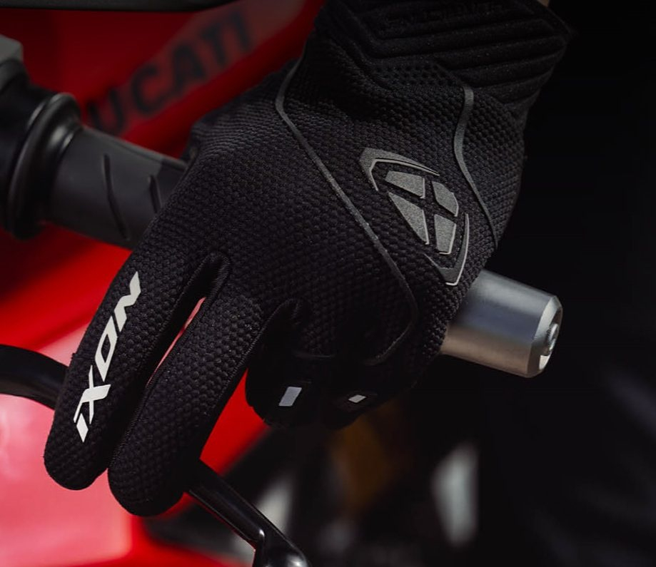 Mănuși moto Ixon Pro Hurricane 2 MS, bărbați, roadster, iarnă - negru; degete tactile [3]