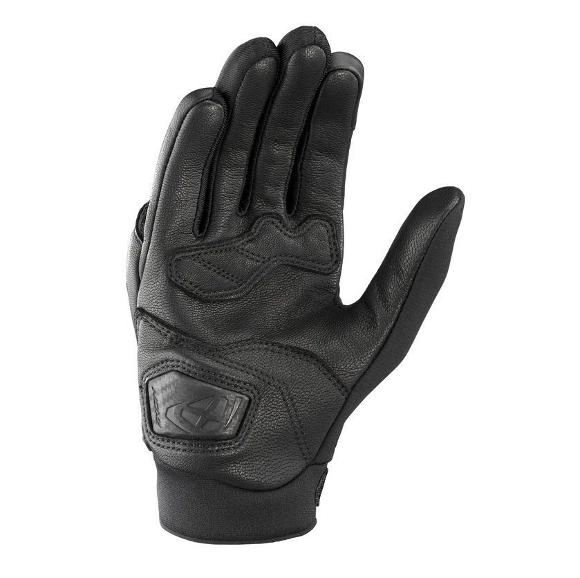 Mănuși moto Ixon Rise Air 2 LS, femei, piele/textil, roadster, vară - negru; degete tactile [2]