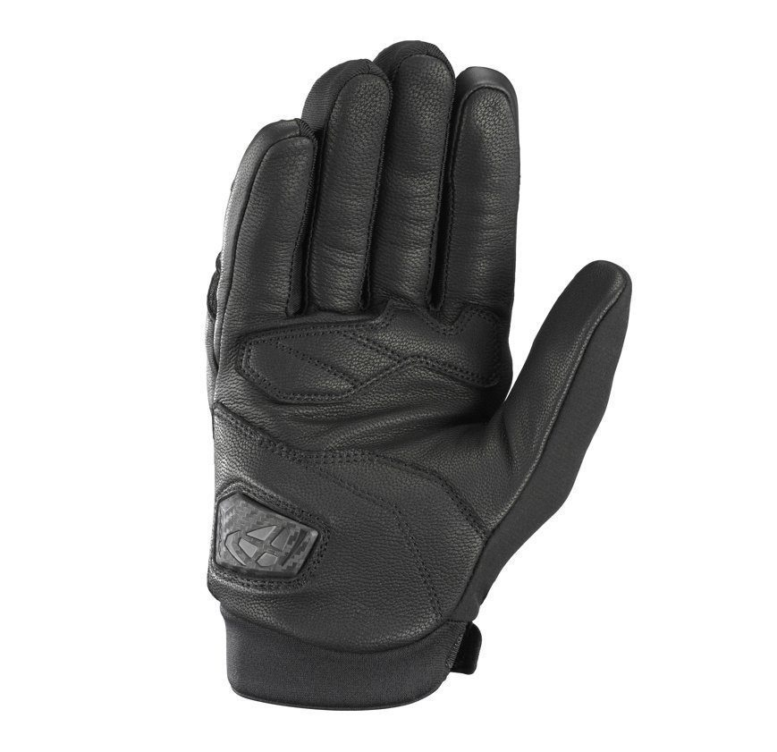 Mănuși moto Ixon Rise Air 2 MS, bărbați, piele/textil, roadster, vară - negru/alb; degete tactile [2]