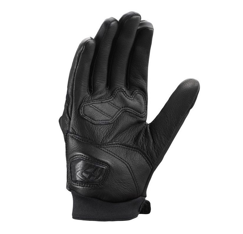 Mănuși moto Ixon Rise Air 2 MS, bărbați, piele/textil, roadster, vară - negru/albastru; degete tactile [2]