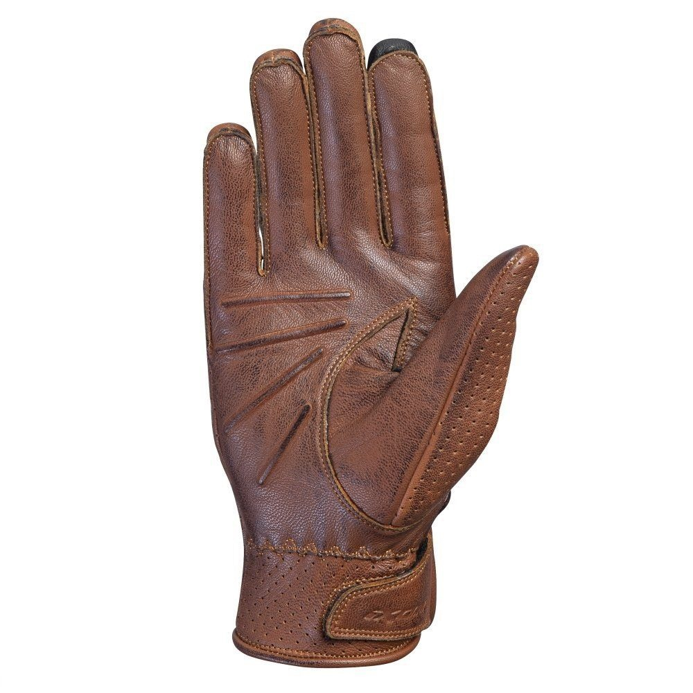 Mănuși moto Ixon RS Nizo Air LS, femei, piele, urban/heritage, vară - camel (maro); degete tactile [2]