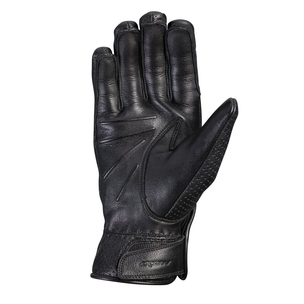 Mănuși moto Ixon RS Nizo Air MS, bărbați, piele, urban/heritage, vară - negru; degete tactile [2]