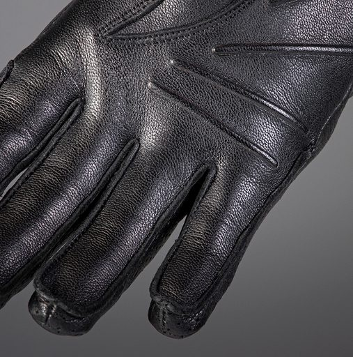 Mănuși moto Ixon RS Nizo Air MS, bărbați, piele, urban/heritage, vară - negru; degete tactile [3]