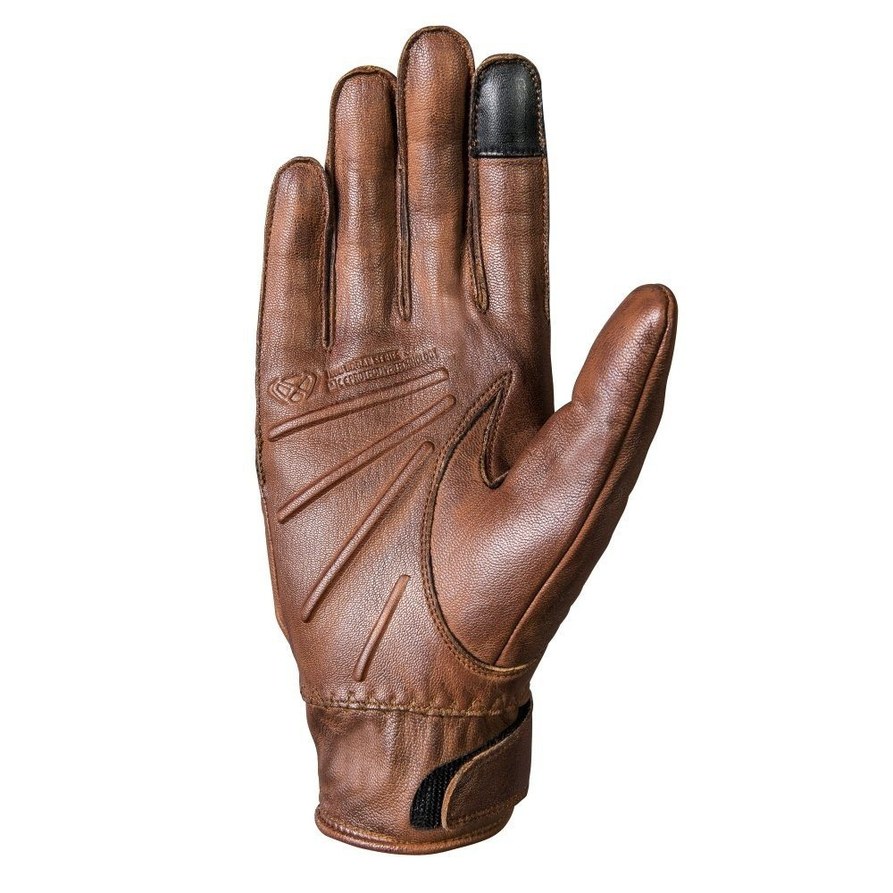 Mănuși moto Ixon RS Nizo LS, femei, piele, urban/heritage, vară - camel (maro); degete tactile [2]
