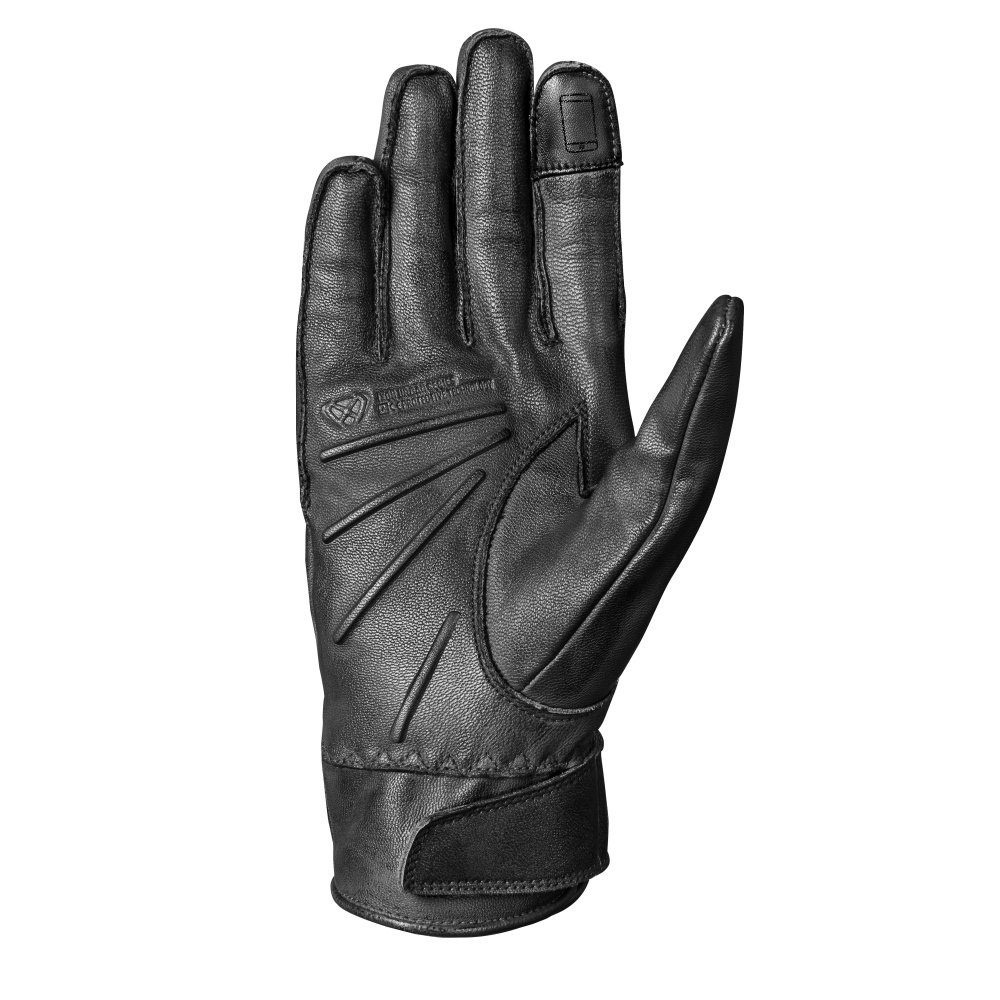 Mănuși moto Ixon RS Nizo MS, bărbați, piele, urban/heritage, vară - negru; degete tactile [2]