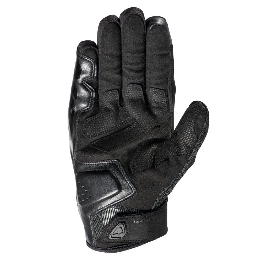 Mănuși moto Ixon RS2 MS, bărbați, textil/piele, roadster, vară - negru; degete tactile [2]