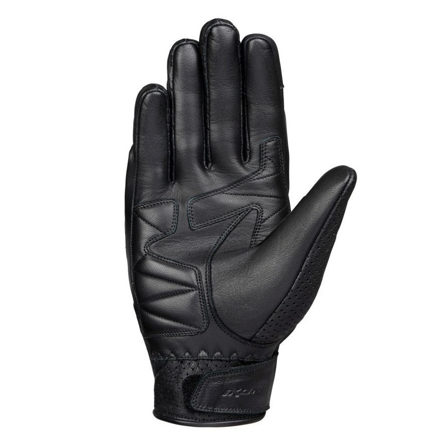 Mănuși moto Ixon Sixty Six MS, bărbați, piele, heritage, vară - negru; degete tactile [2]
