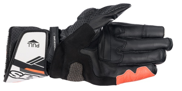 Mănuși moto piele Alpinestars SP-8 V3 Roșu-Negru-Alb [2]