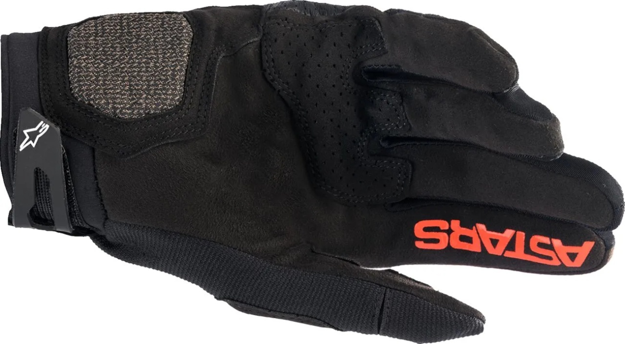 Mănuși moto scurte Alpinestars MEGAWATT V2 Negru-Roșu [2]