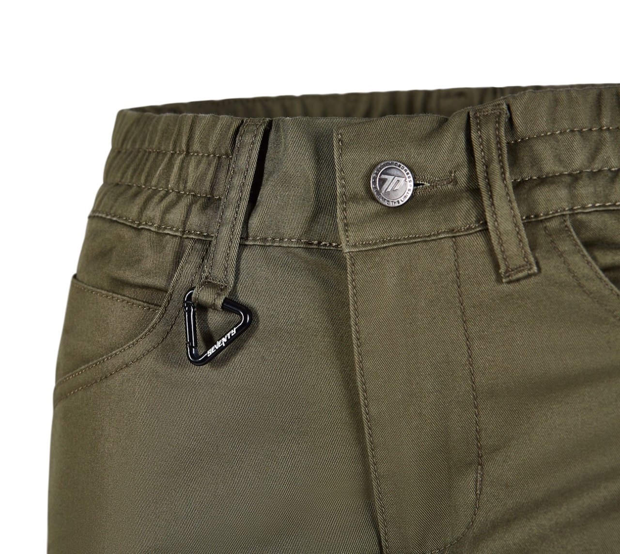 Pantaloni moto bărbați Urban Seventy Degrees SD-PC24 Teide Cargo verde forest [5]
