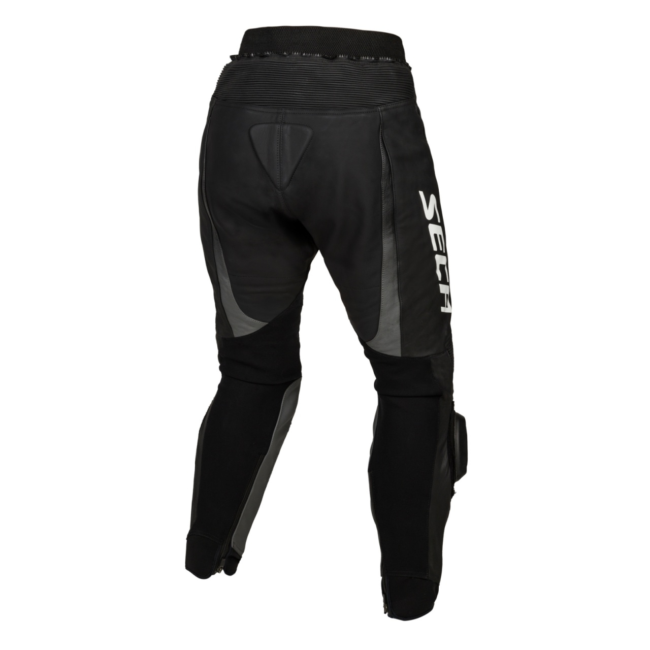 Pantaloni moto din piele SECA SRS II negru [2]