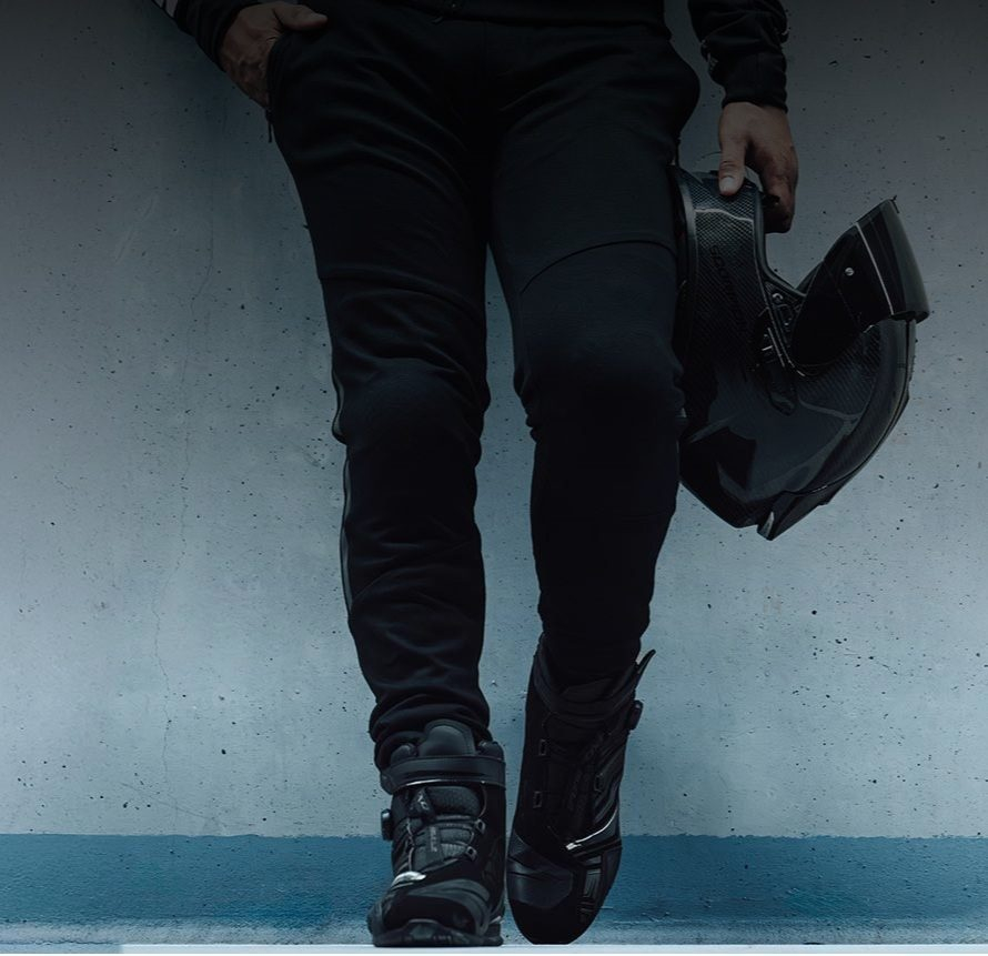 Pantaloni moto Ixon Adonis MS, bărbați, urban/roadster, vară - negru [4]