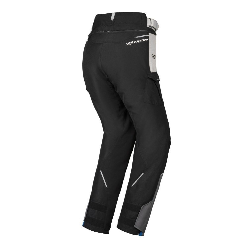 Pantaloni moto Ixon Balder LS, femei, touring/adventure, all-season - negru/gri/albastru [2]