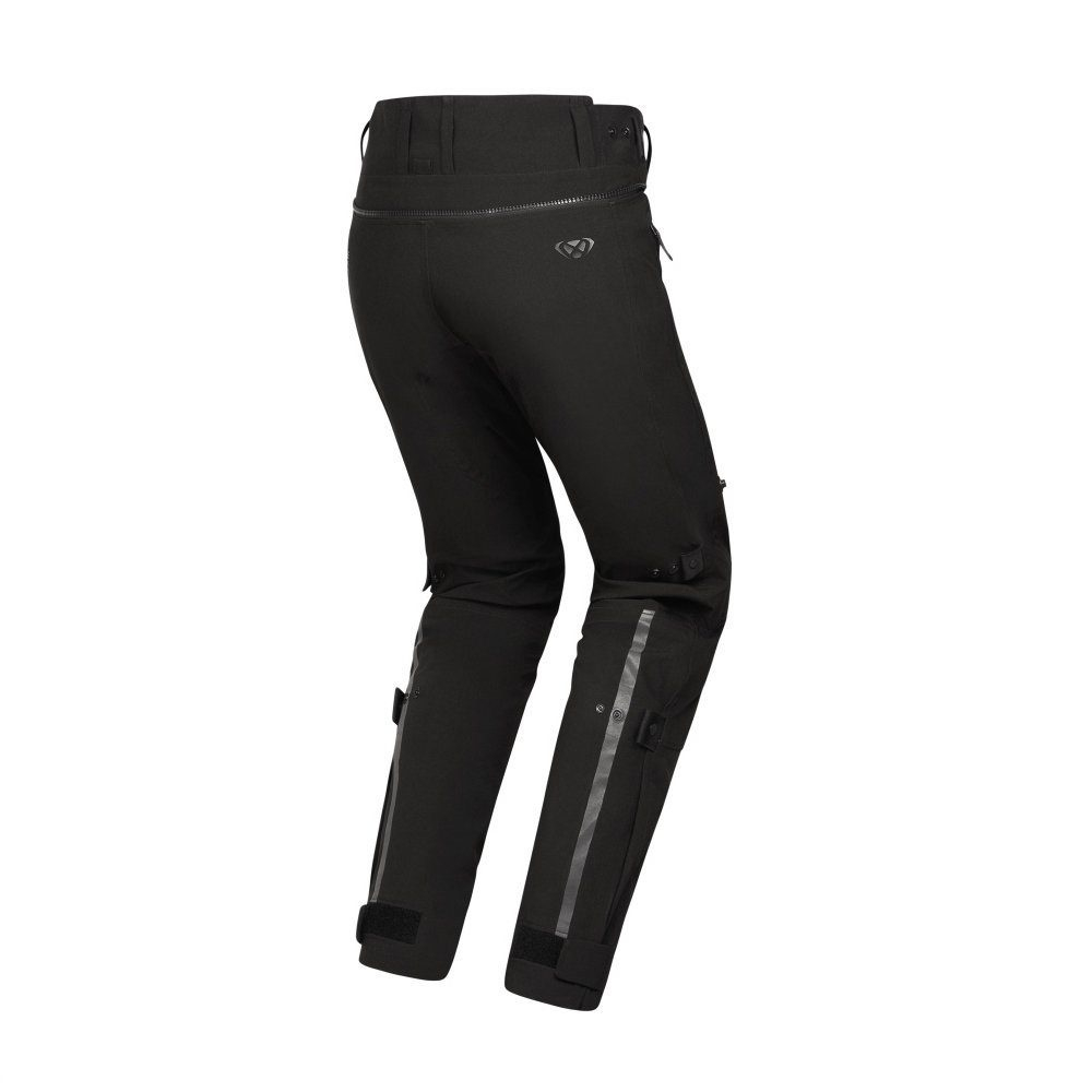 Pantaloni moto Ixon M-SKD MS, bărbați, touring/adventure, all-season - negru (pantaloni laminati; impermeabile pe exterior) [2]