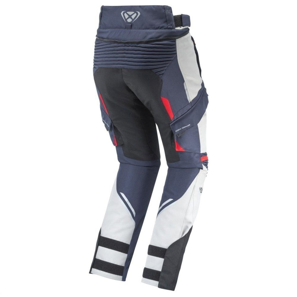 Pantaloni moto Ixon Midgard MS, bărbați, touring/adventure, all-season - gri/navy/negru [2]