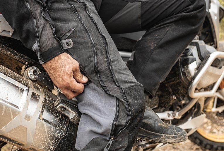 Pantaloni moto Ixon Ragnar MS, bărbați, touring/adventure, all-season - negru/antracit [4]