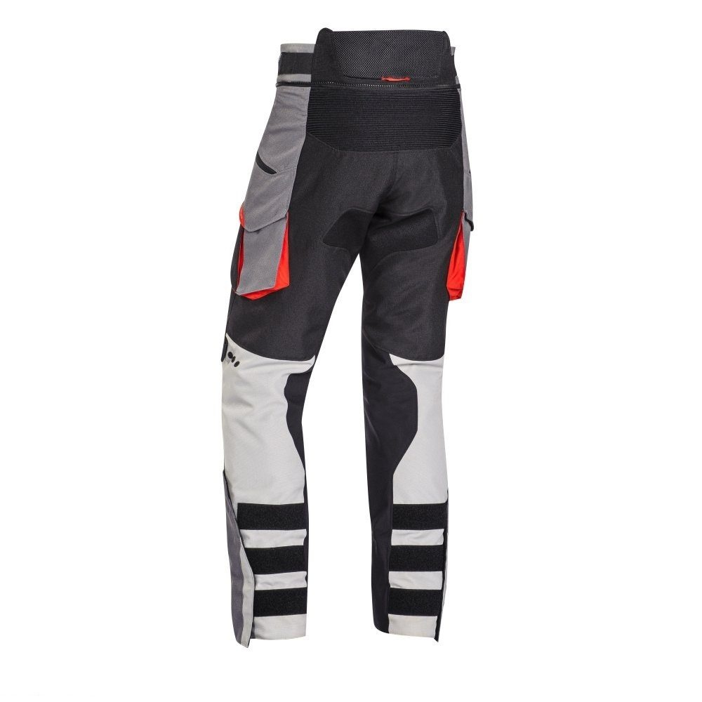 Pantaloni moto Ixon Ragnar MS, bărbați, touring/adventure, all-season - negru/gri/roșu [2]