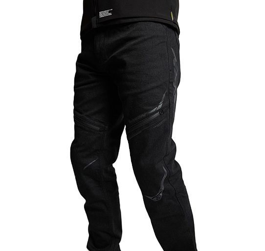 Pantaloni moto Ixon Remy MS, bărbați, urban/roadster, vară - negru [3]