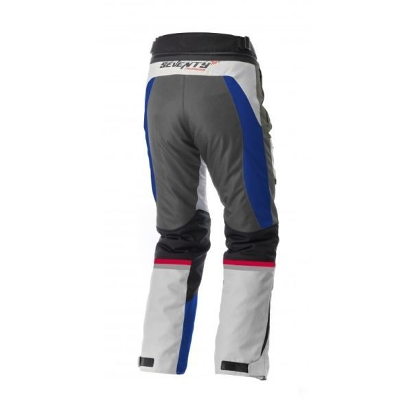 Pantaloni moto Touring unisex Seventy Degrees vară/iarnă SD-PT3 alb/roșu/albastru [2]