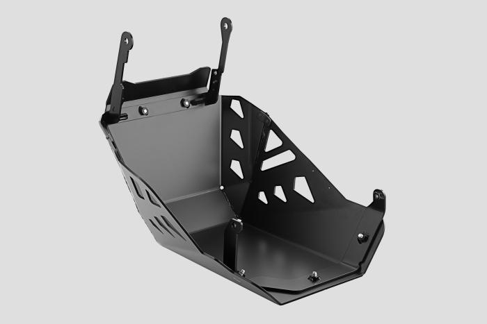 Set crash bars + scut motor Honda XL 750 Transalp 2023-2025 negru Yakk EXP [9]