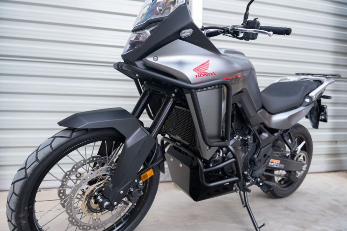 Set crash bars + scut motor Honda XL 750 Transalp 2023-2025 negru Yakk EXP [2]