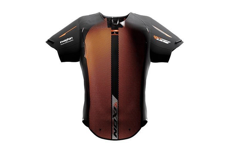 Vestă airbag moto Ixon IX-Airbag U05, unisex - negru/portocaliu [2]