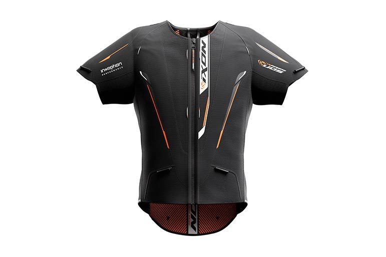 Vestă airbag moto Ixon IX-Airbag U05, unisex - negru/portocaliu [3]