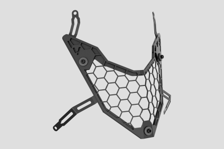 PROTECȚII MOTO - Protecție far Honda XL 750 Transalp 2023-2024 neagră Yakk EXP | KarmaPolice