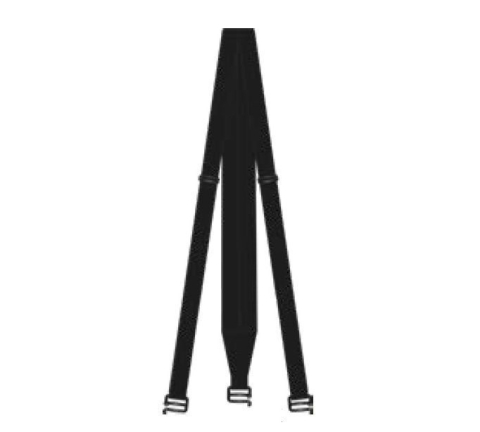 ECHIPAMENTE - Bretele pentru pantaloni moto Ixon IX-Suspend - negru