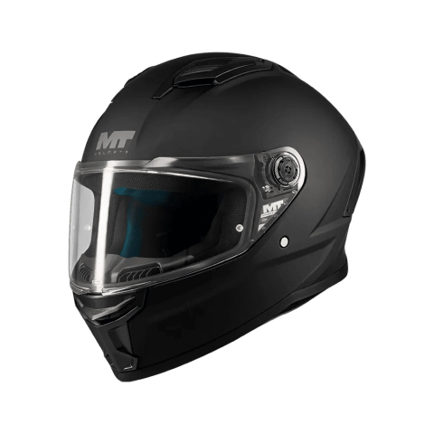CĂȘTI - Cască moto integrală MT Stinger 2 Pure A1 negru mat - vizieră MT-V-28B - SHARP 5 stele