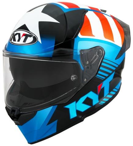 CĂȘTI - Cască moto integrală KYT R2R STRAIGHT ECE 22.06