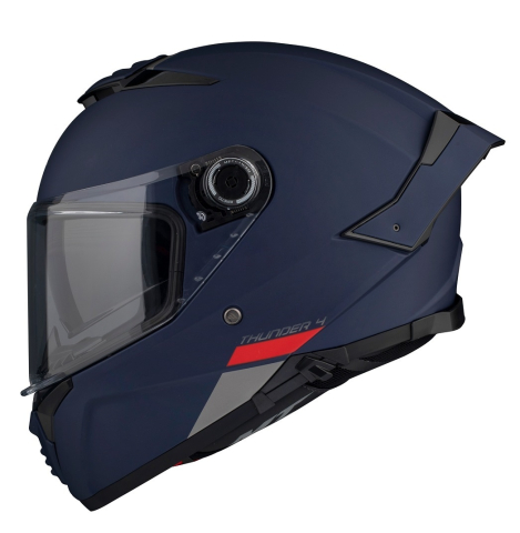 CĂȘTI - Cască moto integrală MT Thunder 4 SV A7 Albastru Mat