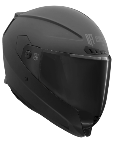 CĂȘTI - Casca moto integrala SFT FlatOut Black Full Face Helmet ECE 22.06