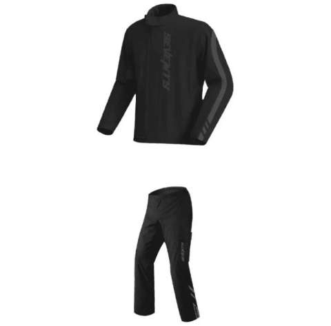 PLOAIE - Costum de ploaie moto Seventy Degrees SD-S5 Monsoon - negru
