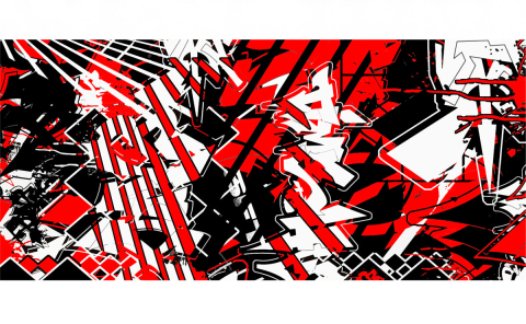 Folii Grafice - Folie grafica moto SFT Mesh Red