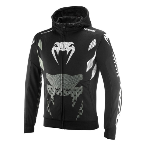ECHIPAMENTE - Hanorac moto Ixon x Venum Touch-R MS, bărbați, urban, vară - negru/alb