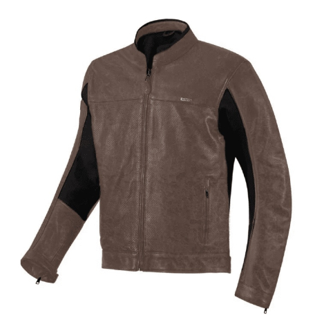 ECHIPAMENTE - Geacă moto bărbați piele Urban Seventy Degrees vară SD-JL4 Legend Classic maro