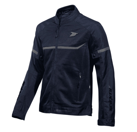 ECHIPAMENTE - Geacă moto bărbați Racing vară Seventy Degrees SD-JR30.1 Mojave albastru navy