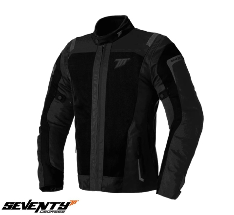 ECHIPAMENTE - Geacă moto bărbați Touring Seventy Degrees SD-JT66 Sahara negru