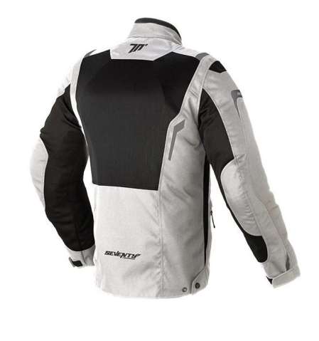 ECHIPAMENTE - Geacă moto bărbați Touring Seventy Degrees vară SD-JT44 alb ice/negru