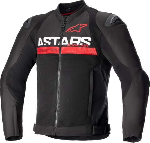 ECHIPAMENTE - Geacă moto de vară Alpinestars SMX AIR Negru-Roșu