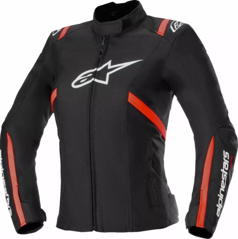 ECHIPAMENTE - Geacă moto impermeabilă damă Alpinestars STELLA T-SPS V2 WP Negru Roșu