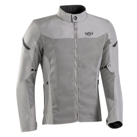 ECHIPAMENTE - Geacă moto Ixon Fresh MS, bărbați, racing/roadster, vară - greige (gri)