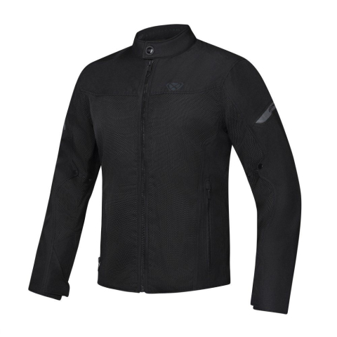 ECHIPAMENTE - Geacă moto Ixon Fresh MS, bărbați, racing/roadster, vară - negru; tip croi: Slim Fit
