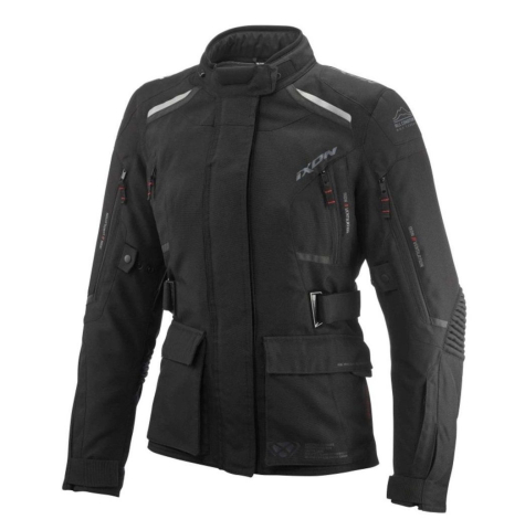 ECHIPAMENTE - Geacă moto Ixon Midgard LS, femei, touring/adventure, all-season - negru